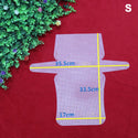 3pcs Clear Plastic Mesh Canvas Sheets