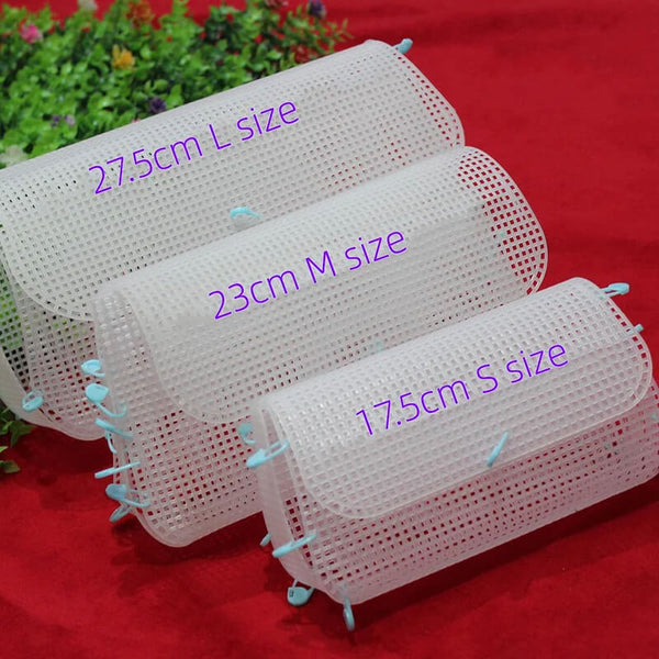 3pcs Clear Plastic Mesh Canvas Sheets