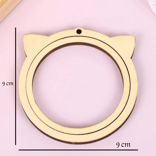 Mini Wood Embroidery Hoops