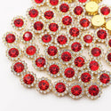 Sewing glass rhinestones for dresses type 4
