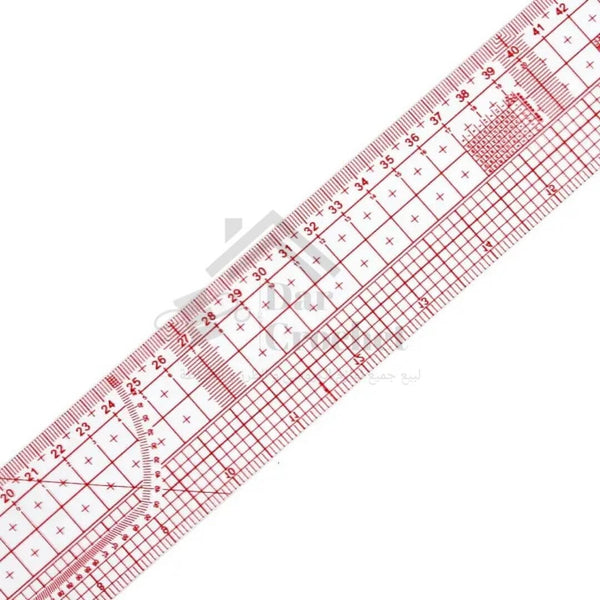 60cm Ruler Print 60cm Double Side Metric Straight Ruler Sewing Tailor | Darcrochet