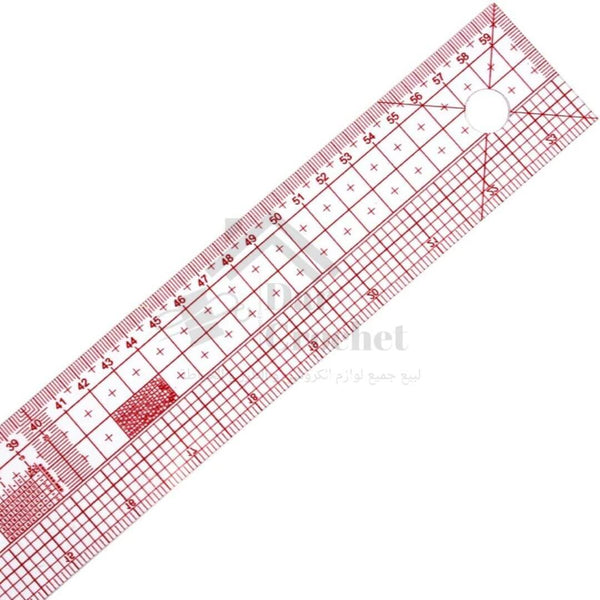 60cm Ruler Print 60cm Double Side Metric Straight Ruler Sewing Tailor | Darcrochet
