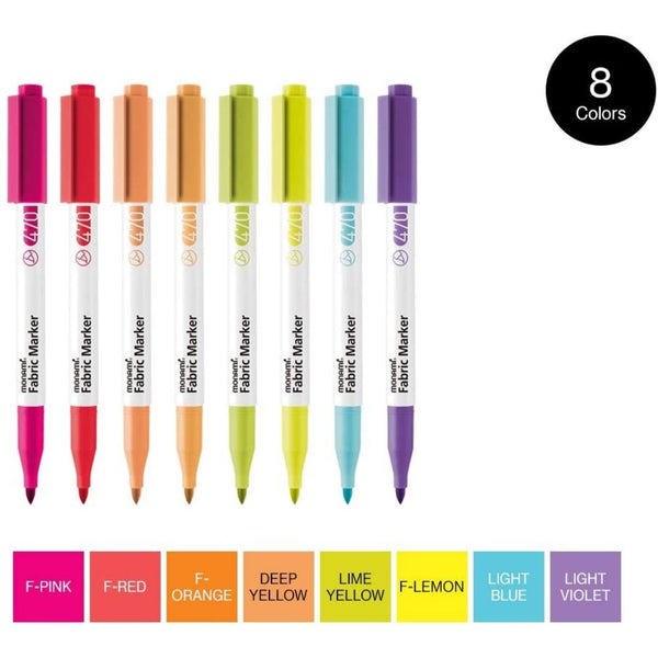 MONAMI Fabric Marker 470 (8 Colours)