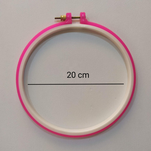 Plastic embroidery Hoop