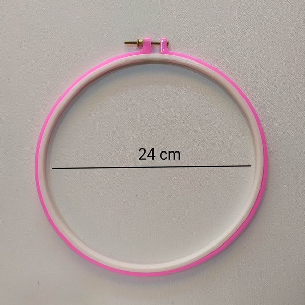 Plastic embroidery Hoop
